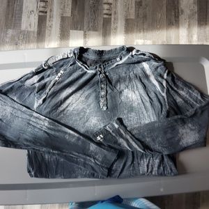 Affliction long sleeve shirt